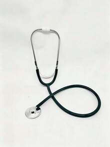 Single Head Simulation Stethoscope Prop, Multi Colors, Doctor Cosplay Accessory For Halloween & Christmas. For Role Play Only, Not A Medical Device - Multicolor - View 1
