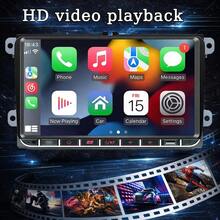 9-Inch Touchscreen CarPlay Portable Car Audio, Supports Android Auto, Car Play Navigation, Voice Control, Remote Connection/AUX/FM, Car Radio Receiver, Loop Recording, Plug And Play, Suitable For Cars, Trucks, - Mp5 - View 11