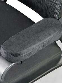 1 Pair Ergonomic Memory Foam Armrest Pads, Suitable For Office Chairs - Universal Elbow Support Pads, Relieve Pressure, Comfortable Armrest Covers, Suitable For Desk Chairs And Wheelchairs - Multiple Styles - View 6