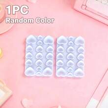 4pcsCute Pink And White Silicone Suction Cup Heart-Shaped Soft Silicone Phone Case, Korean Version Dopamine Heart-Shaped Design, With Suction Cup Holder, Soft Silicone Back Cover, Compatible With IPhone 17 Pro Max 16 15 13 12 11 Pro Max Plus - View 12