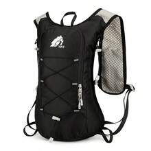 2L Water Bag Hydration Backpack, Lightweight Insulated Hiking Backpack, Suitable For Running, Cycling, Hiking, Unisex - Black Backpack + 2L Water Bag - View 4