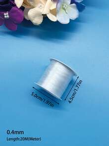 Transparent Non-Elastic Crystal Beaded String, 0.2mm-0.6mm 5 Sizes, High Strength Nylon Fishing Line, Suitable For Beaded Bracelets, Necklaces, Decorative Ornaments DIY - Fishing Line - View 12