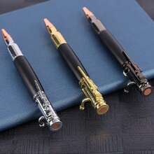1 Set/2 Sets/5 Sets Personalized Business Office Signature Pen Gift Box, Metal Gel Pen, Customized Signature Pen, Suitable As Business Gift, Advertising Gift, Can Be Given To Family, Friends, Teachers, Classmates, Colleagues, Leaders, Relatives - Multicolor - View 5