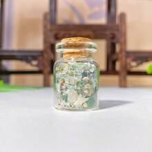 Random 1PC Multi-Material Chips Perfume Bottle, DIY Jewelry Creation, Natural Stone, Gemstone Jewelry, Glitter, Decoration - Multicolor - View 9