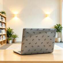 2 Pieces Transparent Smoke Gray Hard PC Case Compatible With MacBook, Anti-Slip Silicone Feet Hollow Cooling Vents Full Wrap Shockproof Laptop Protective Cover Compatible With 13 Neo/13.3 Air/13.3 Pro/13.6Air/14.2 Pro/15Air/16.2Pro - View 3