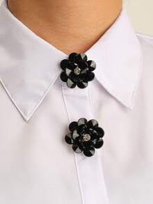 1 pieza/2 piezas Cubierta de botón para camisa, gemelos hechos a mano, cubiertas de gemelos, clip de botón para manga, botón para vestido, boda, esmoquin, decoración, accesorios de ropa - C - Ver 8