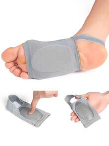 1 Pair Bandage Arch Support Foot Pads, Arch Socks - No Tightness, No Slipping, High Elasticity & Breathable; Foot Support Bandage; With Gel Pad - Durable & Breathable Protective Gear; Provides Support For Sports; Comfortable & Snug Fit Foot Support Band; Unisex, All-Season - Multicolor - View 12
