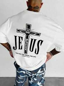 Men T-Shirts - 白色 - 查看 1