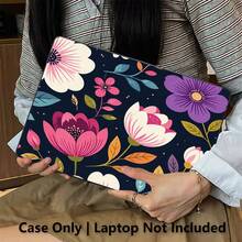 1件裝亮色花卉UV印花筆電保護套，簡約輕量保護殼，相容 MacBook Air Pro 13.3 13.6 14.2 15.3 16.2 吋，適用 13 吋 Neo 筆電保護殼 A3404 - 查看 2