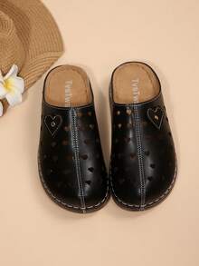 Women's Shoes: New Boken Ultra-Light Chunky Heel Loafers, Casual Retro Forest Style, Punk Inspired, Suitable For Dates And Vacations - Black - View 3