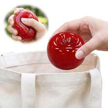 Icy Texture Squeeze Toy, Realistic Crystal Red Apple Squishy, Soft Malleable Coconut Oil Squeeze Toy, Desktop Decor Adult Stress Relief Squishy Toy - Multicolor - View 3