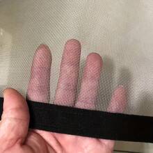 夏季防蚊窗紗網，拉鍊式，窗戶易開關，適用於臥室、廚房與客廳，密網透氣，免鑽孔簡易安裝，家用黑色隱形蚊帳 - 紗窗 - 查看 9