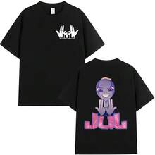 Rapper Jul Nothing 100 Cotton T Shirt Men Women Clothing Fashion Hip Hop T-Shirt Short Sleeve T-Shirts - Black-96004 - View 1