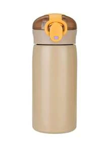 1 buah Botol Minum Anak Stainless Steel dengan Sedotan Silikon Anti Bocor, Dapat Disesuaikan Nama & Polanya, Cocok untuk Anak Laki-laki dan Perempuan Sekolah - MultiWarna - View 12