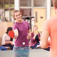 Raqueta de Tenis de Mesa, Raqueta de Tenis de Mesa Profesional, Con Bolsa de Lona, Goma Certificada por la ITTF, Adecuada para Principiantes y Jugadores Profesionales, Entrenamiento de Raqueta Profesional. - Rojo - Ver 7