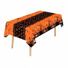 1件/4件/套萬聖節桌布 桌巾 適用於萬聖節派對室內外餐桌裝飾 - 多色 - 查看 6
