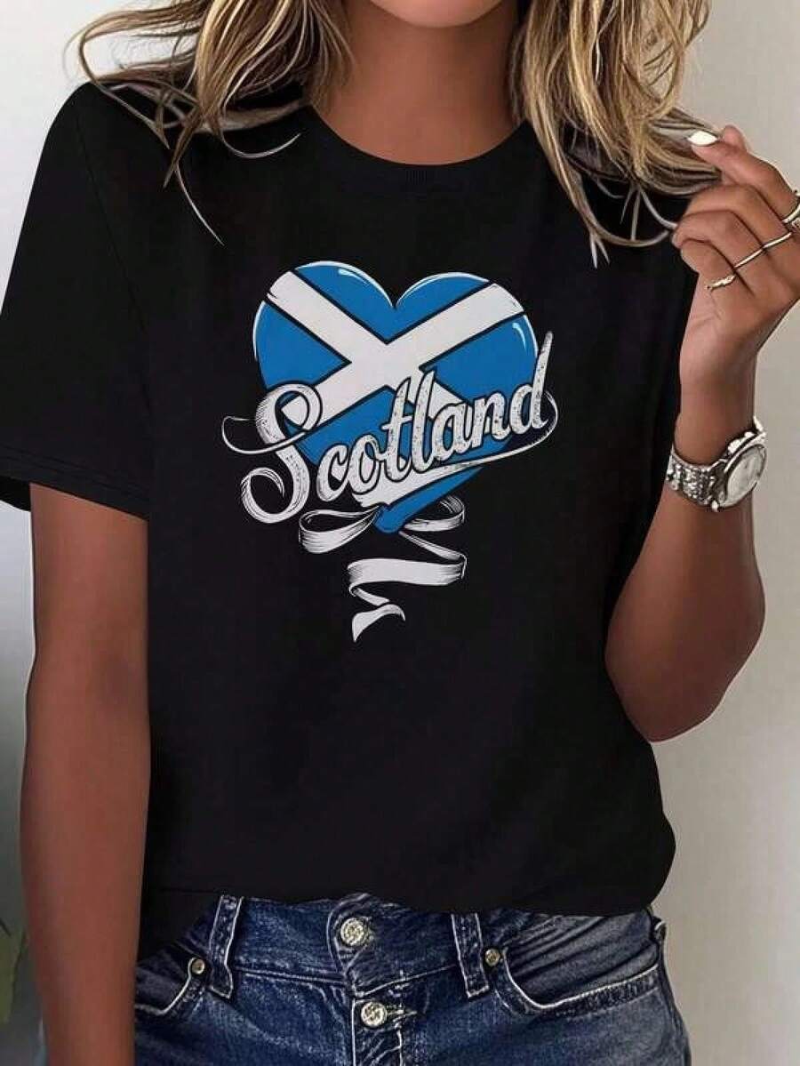 Women T-Shirts - 黑色 - 查看 1