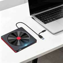 External USB DVD Burner/Writer/Reader For Laptop And Desktop Computer - View 2