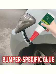 KineShineX Car Bumper Crack Repair Adhesive, Car Headliner Adhesive, Quick-Bonding Glue For Loose Or Broken Plastic And Metal Trim Frames, Repair Agent For Damaged Automotive Plastic Parts, Automotive Accessories. - Multicolor - View 1