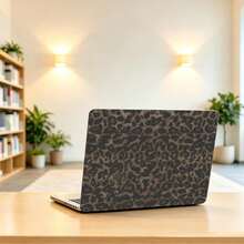 1pc Transparent Smoke Gray Hard PC Material Protective Case, Anti-Slip Silicone Feet, Hollow Heat Dissipation Holes, Full Coverage Shockproof Laptop Protective Shell, Compatible With 13 Neo/13.3 Air/13.3 Pro/13.6 Air/14.2 Pro/15 Air/16.2 Pro - View 3