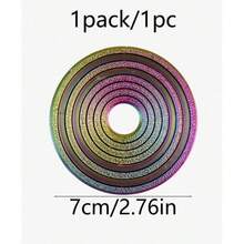 1個 3D列印創意旋轉環，成人趣味禮物 - PLA材質製成，迷你創意，內建旋轉陀螺儀，適合辦公室與遊戲，完美派對禮物 - 查看 7