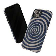 Spiral Pattern Phone Case| Shockproof, Wireless Charging - White 1 - View 8