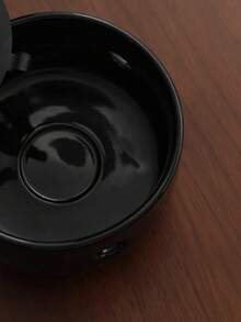 黑色陶瓷茶暖爐，高級高端茶壺保溫器，小型家用茶具，奢華風格茶暖爐 - 黑色 - 查看 9