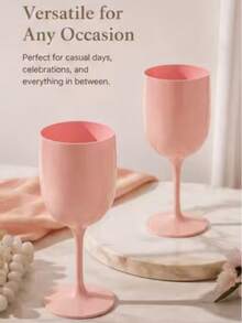 Juego de 8 copas de champán de 320 ml color rosa con relieve vertical, copas de cristal de lujo de alta gama, copas para vino espumoso, vino dulce y vino de frutas, estilo INS, transparentes, reforzadas, resistentes a roturas, con borde liso, copas para brindis en fiestas y bodas, cumpleaños, aniversarios, citas y té de la tarde, accesorios de ambiente, decoración para restaurantes, bares y casas de huéspedes, regalo para parejas, mejores amigas y chicas, recipiente para bebidas en reuniones en el hogar - Multicolor - Ver 2
