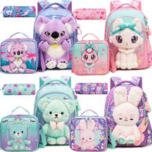 Cute Girls Student Backpack With Crossbody Bag, Suitable For Elementary School Students, Teenagers Travel Backpack - Girls' Schoolbag - View 2
