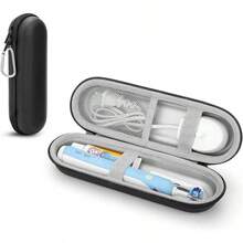 1pc Universal Portable Toothbrush Travel Case, EVA Electric Toothbrush Travel Case - Shockproof Waterproof Storage Box, Large Capacity, Can Store Toothbrush, Brush Head, Charger And Accessories, Suitable For Storing And Protecting Your Toothbrush During Travel And Business Trips - Multicolor - View 10