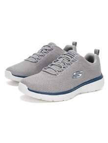 Skechers Men's Running Shoes GENO Lace-Up Casual Sneakers Comfortable Everyday Shoes 8790258-TPNV - Taupe/Navy - View 3