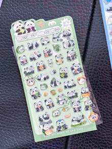Embossed Animal Stickers, Suitable For Planner, Notebook, Phone Case, Scrapbook Decoration, Children And Teacher Inspirational Stickers - Multicolor - View 16