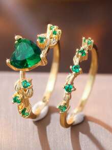 Bohemian Style Copper Craft Jewelry, Luxury Women's Accessories, Suitable For Summer Beach, Daily Wear And Gift Giving - Green - View 10