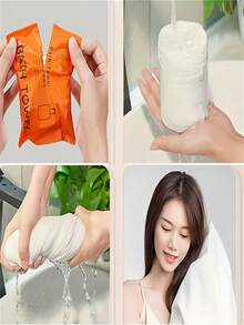 Compressed Travel Towel - Quick-Dry Portable Disposable Bath Towel, Individually Packaged Ultra-Soft Absorbent Microfiber, Suitable For Gym, SPA, Hotel, Camping, Fitness, Durable Travel Essential - Multicolor - View 9