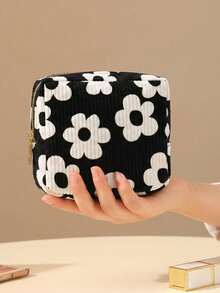Bolsa portátil para el periodo con cremallera, soporte para compresas y tampones, bolsa de maquillaje versátil, accesorios esenciales para crucero, habitación, vuelta al colegio y viajes, regalo para mujeres - Multicolor - Ver 36