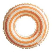 1 pieza Anillo inflable para nadar, Anillo inflable de PVC grueso con rayas retro, Anillo inflable para axilas para adultos - Varios estilos - Ver 18