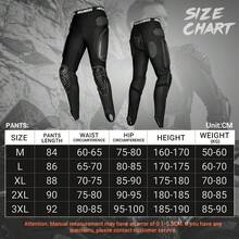 1 Pc White Motorcycle Armor Pants Motorbike Riding Anti Fall Resistant Motocross Racing Armor Pant Outdoor A Must-Have Riding Gift - Multicolor - View 3