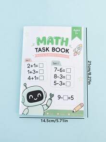 兒童早期教育加減法練習練習簿，趣味數學計算書，返校輔導學習書，教師作業簿 - 彩色 - 查看 12