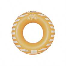 1pc Inflatable Swim Ring, PVC Retro Striped Swim Ring, Adult Inflatable Arm Float - Multiple Styles - View 12