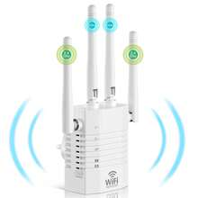1200Mbps WiFi Booster Range Extender WiFi Extender Booster Dual Band 5GHz & 2.4GHz Wireless Internet Booster/Hotspot With Wider Coverage, Broadband Extender - View 8