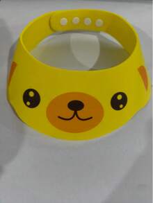 Adjustable Cartoon Waterproof Shower Cap, Baby Shampoo Bath Cap, Portable Shower Cap, Sun Hat, Cute Frog And Pig Design - High Quality Ear Protection, Multiple Colors Available (Green, Pink, Yellow) - Essential Shower Cap, Bathroom Accessory, Fun Design, Comfortable Fit (EVA Material) - Multicolor - View 13