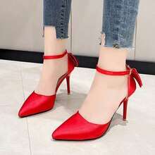 Women Pumps - Red - View 2
