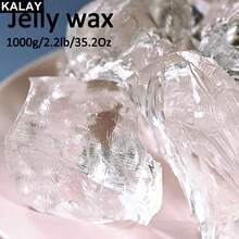KALAY 100g/500g/1kg Transparent Gel Wax, DIY Candle Making Gel Wax, Handmade Materials, Crystal Gel Wax, Suitable For Candle Making And Handmade Scented Candle Supplies - Transparent Gel Wax - View 13