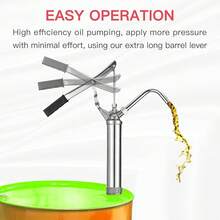 Lever Action Barrel Pump Fuel Oil Transfer Hand Pump For 55 Gallon Drum - 20L - View 4