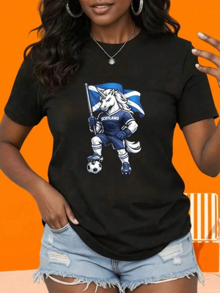 Women T-Shirts - 黑色 - 查看 1