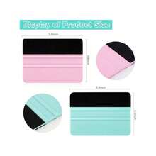 1/3/6pcs Vinyl Scraper Tools, Suitable For Vinyl Materials, Felt Scraper, Vinyl Scraper Tools, Suitable For Vinyl Craft Applications - Multicolor - View 4