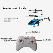 Kids Remote Control Airplanes & Jets - Blue-with RC - View 8