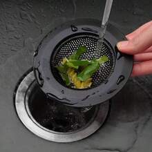 不锈钢水槽滤网，厨房排水过滤器，水槽排水管塞，排水管保护器 - 多款 - 查看 1