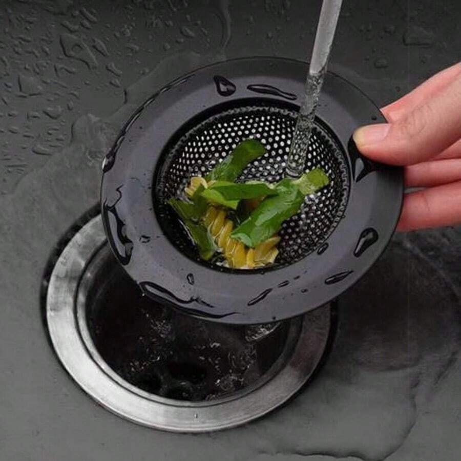 不锈钢水槽滤网,厨房排水过滤器,水槽排水管塞,排水管保护器 - 多款 - 查看 1