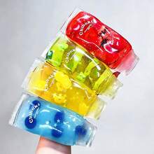 Nouvelle bouteille de nettoyant pour le visage, bouteille de nettoyant doux pour dentifrice, jouet anti-stress, jouet à presser - jouet d'aide au sommeil ASMR sensoriel anti-stress, convient aux adultes, cadeau d'anniversaire, cadeau de fête, excellent choix, jouet de guérison émotionnelle, jouet de libération émotionnelle - Multicolore - Voir 9